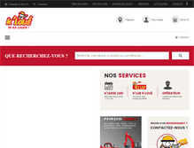 Tablet Screenshot of kloue.fr